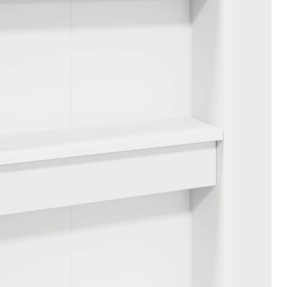 vidaXL Etagenbettgestell mit Schreibtisch Weiß 90 x 200 cm