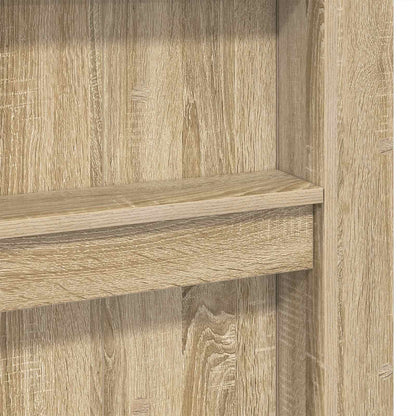 Etagenbettgestell mit Schreibtisch Sonoma-Eiche 90 x 200 cm