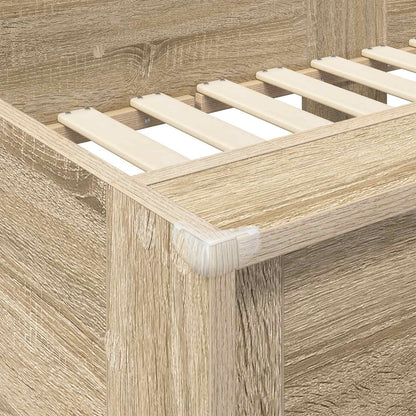 Etagenbett für Kinder Sonoma-Eiche 100 x 200 cm Holzwerkstoff