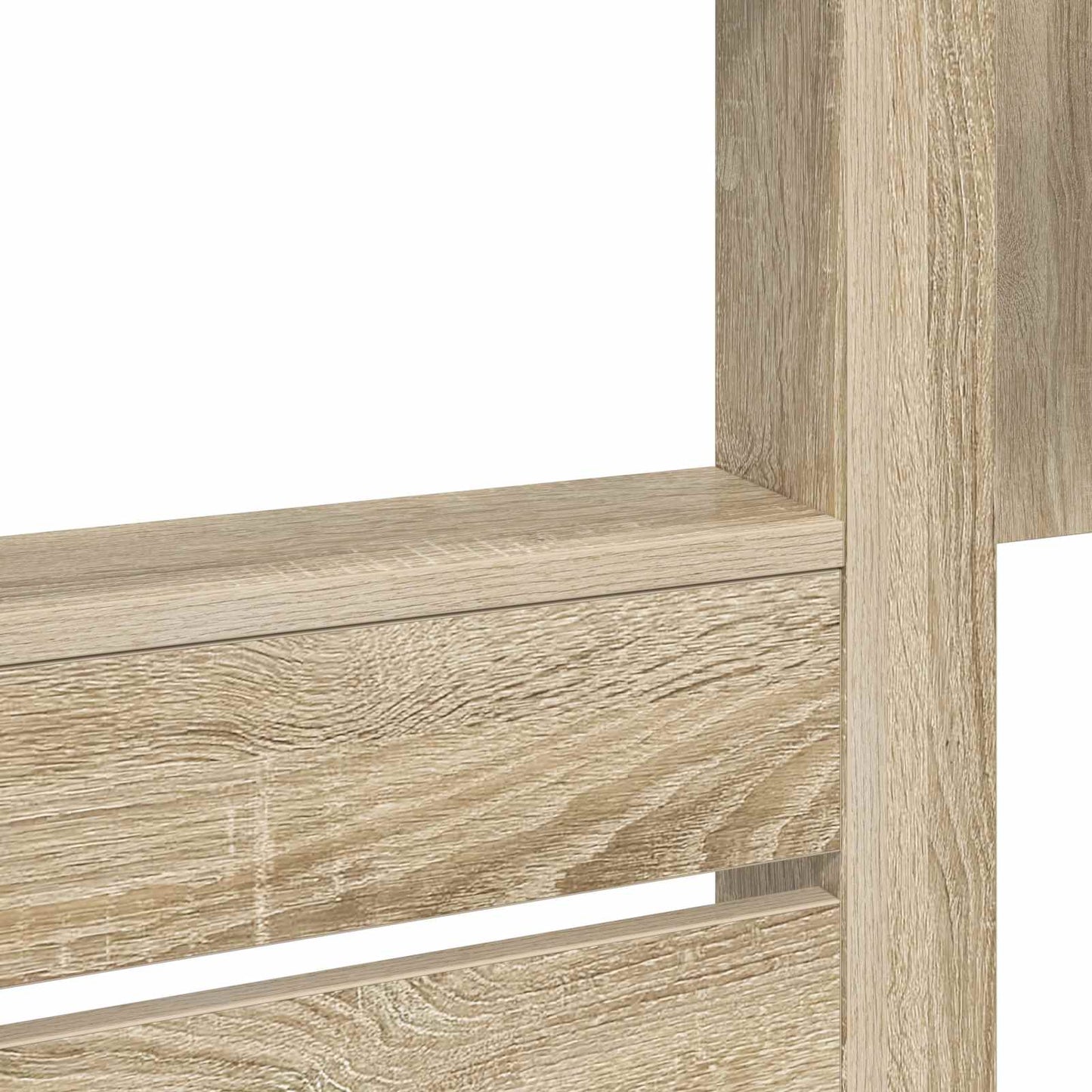 Etagenbett für Kinder Sonoma-Eiche 100 x 200 cm Holzwerkstoff