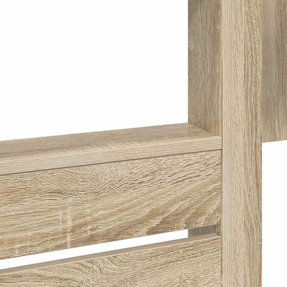 Etagenbett für Kinder Sonoma-Eiche 100 x 200 cm Holzwerkstoff