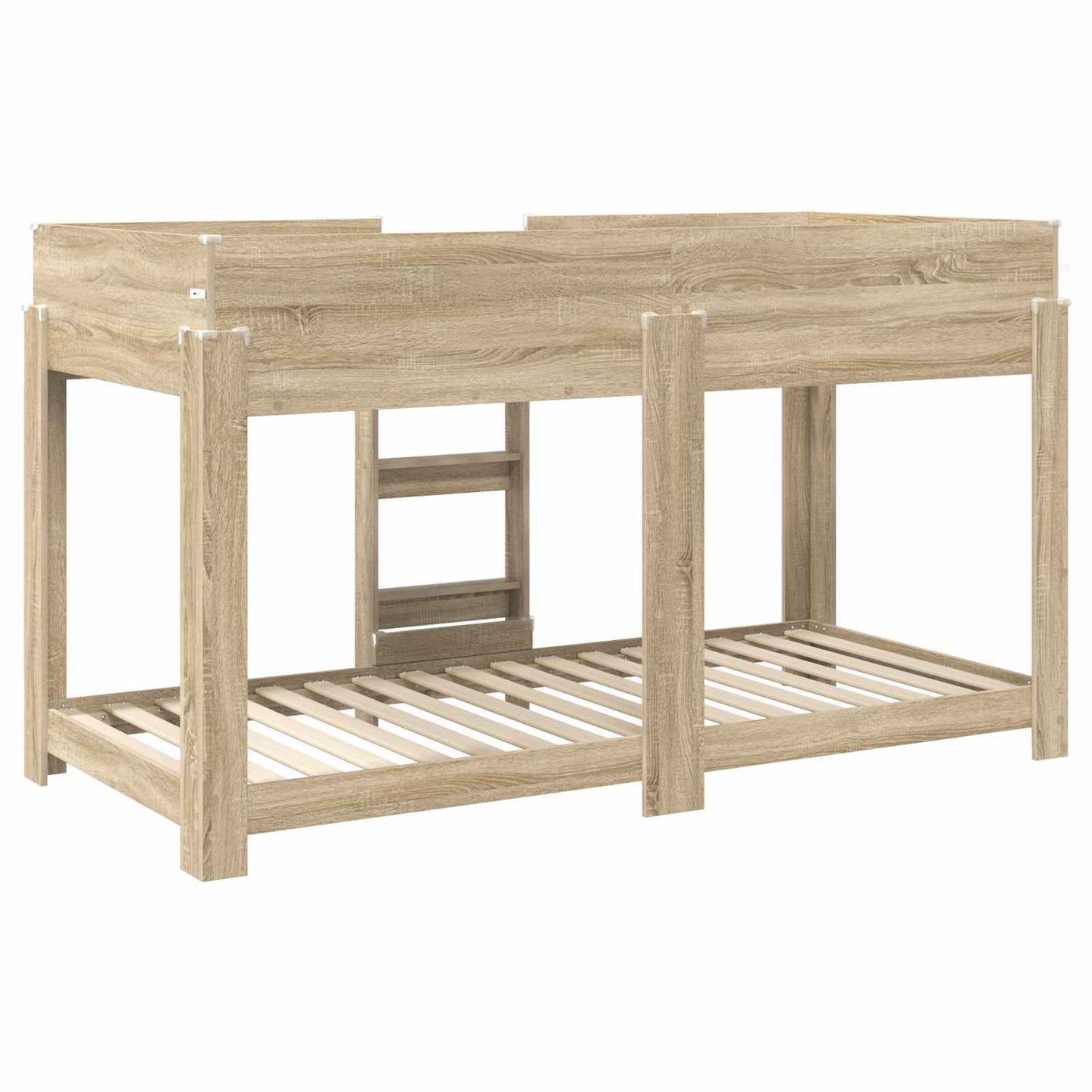 vidaXL Etagenbett für Kinder Sonoma-Eiche 100 x 190 cm Holzwerkstoff