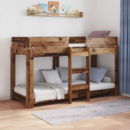 Etagenbett für Kinder Altholz 75 x 190 cm Holzwerkstoff
