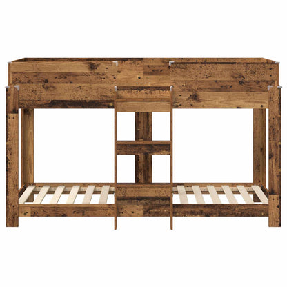 Etagenbett für Kinder Altholz 75 x 190 cm Holzwerkstoff
