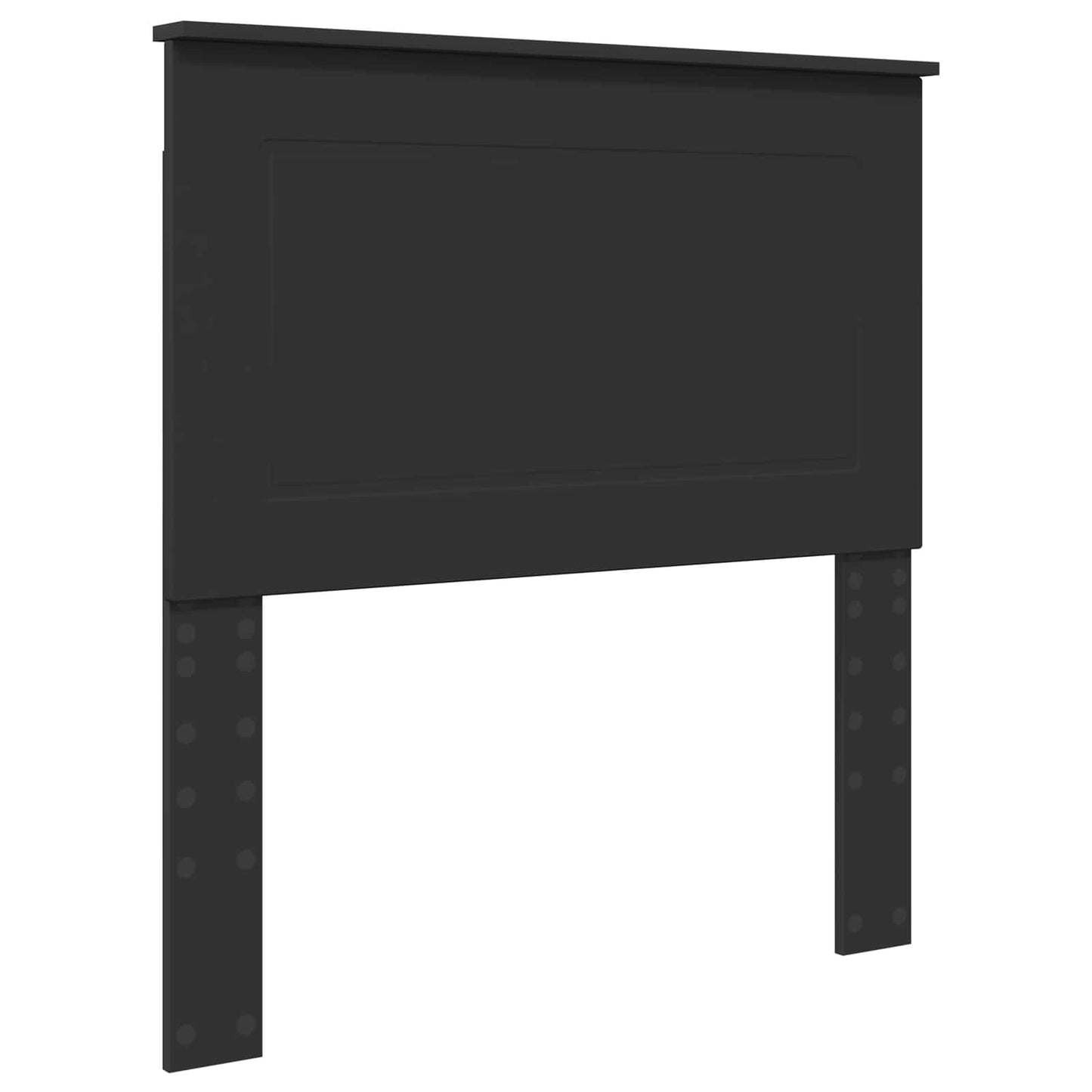 vidaXL Bettrahmen Schwarz 90 x 200 cm Massives Kiefernholz