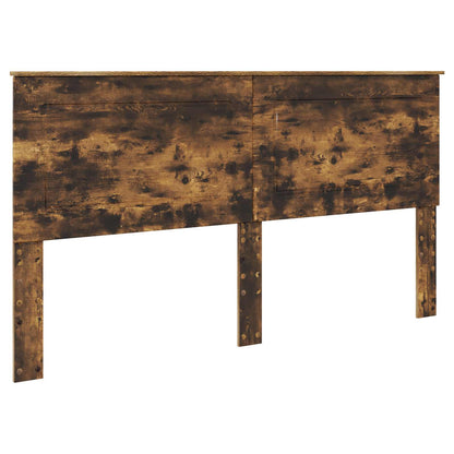 vidaXL Aufbewahrungsbett Geräucherte Eiche 180 x 200 cm Holzwerkstoff