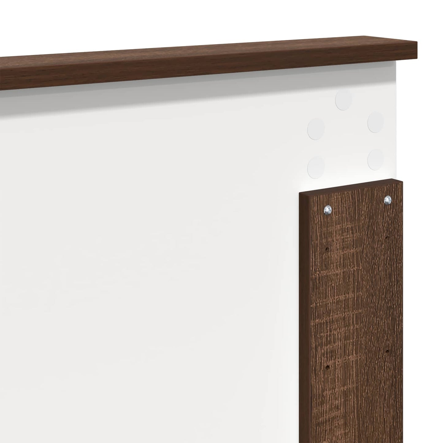 vidaXL Aufbewahrungsbett Braun Eichen-Optik 120 x 200 cm Holzwerkstoff