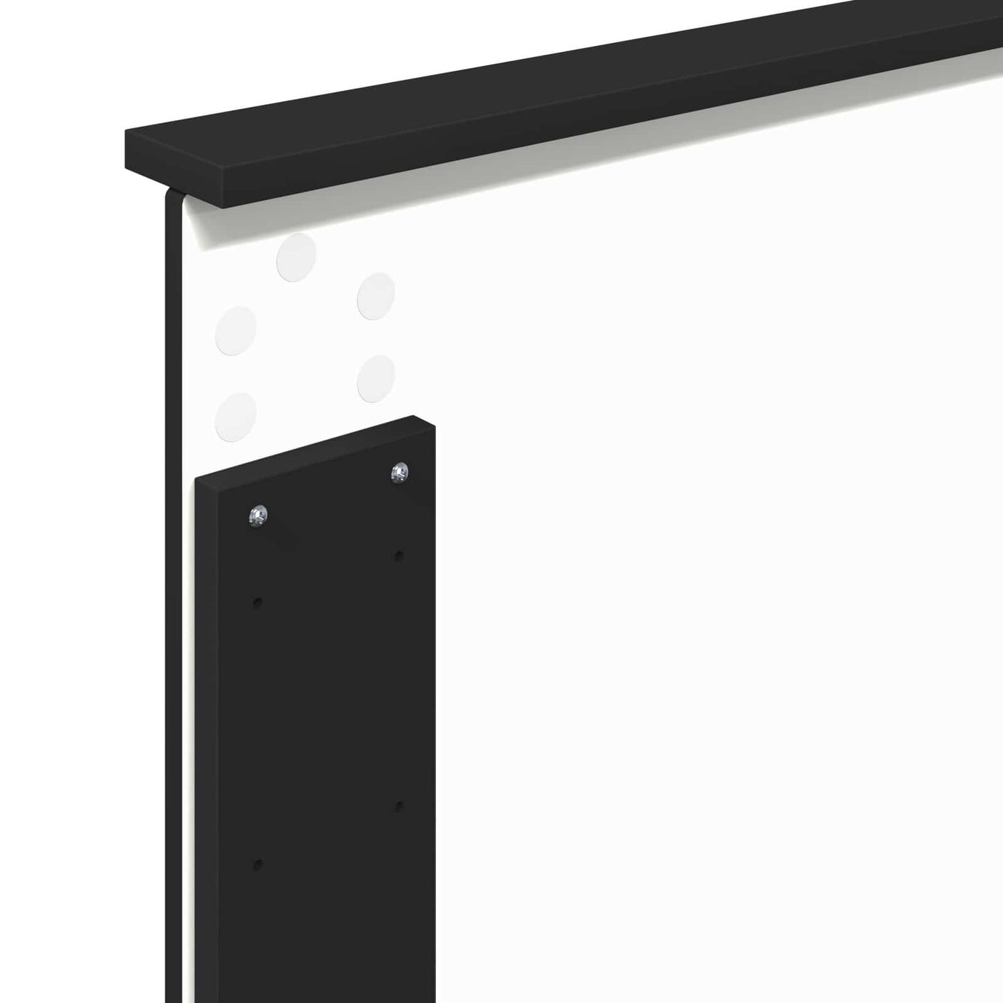 vidaXL Aufbewahrungsbett Schwarz 90 x 190 cm Holzwerkstoff