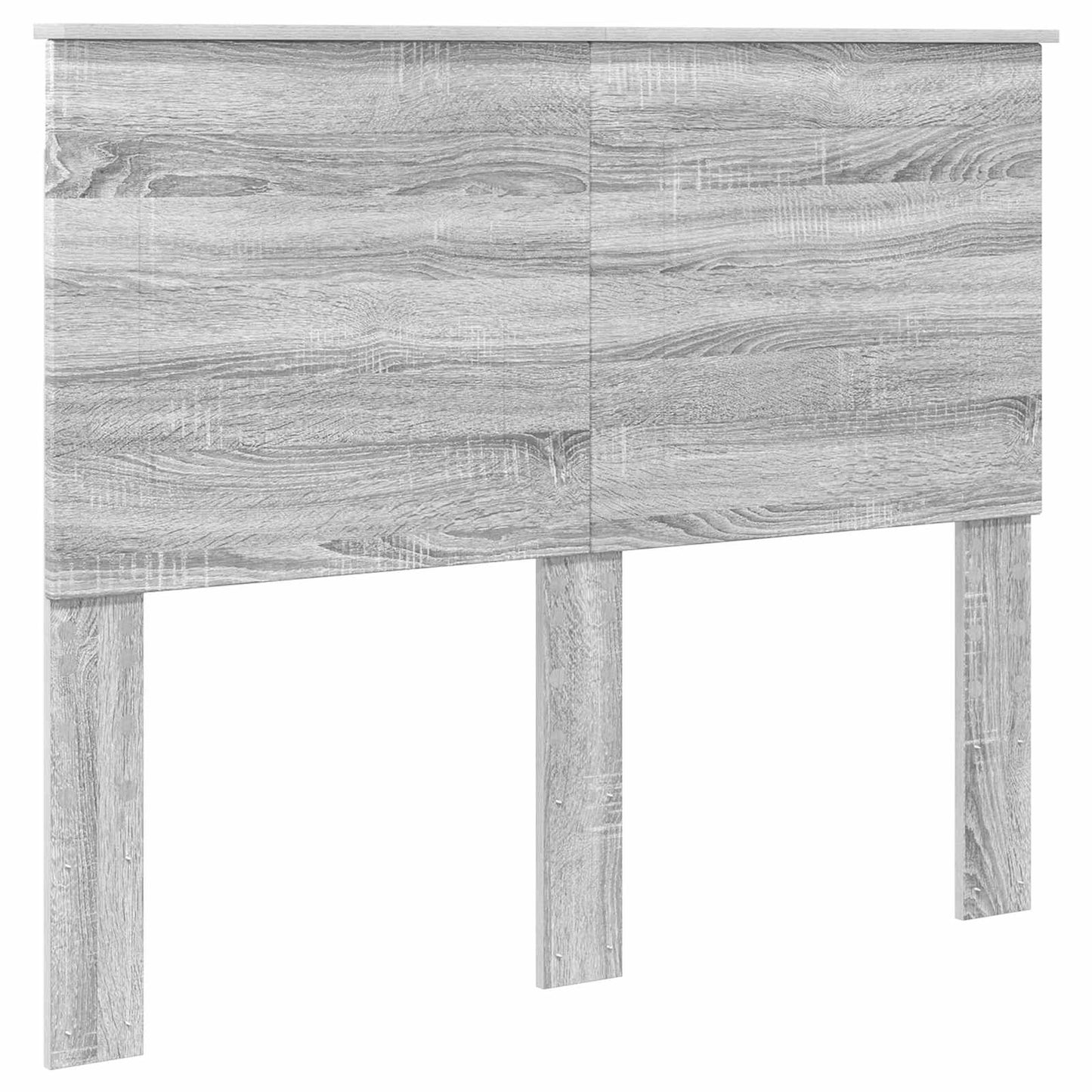 vidaXL Bettrahmen Graues Sonoma 120 x 190 cm Holzwerkstoff