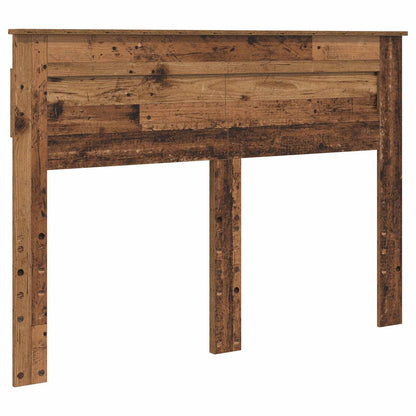 vidaXL Cadre de lit en bois de récupération 140 x 190 cm Pin massif