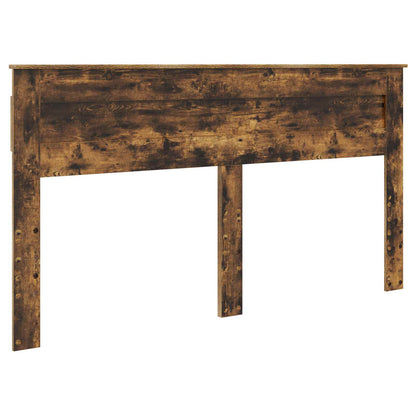vidaXL Aufbewahrungsbett Geräucherte Eiche 180 x 200 cm Holzwerkstoff