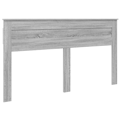 vidaXL Aufbewahrungsbett Graues Sonoma 180 x 200 cm Holzwerkstoff