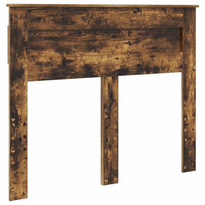 vidaXL Aufbewahrungsbett Geräucherte Eiche 120 x 190 cm Holzwerkstoff
