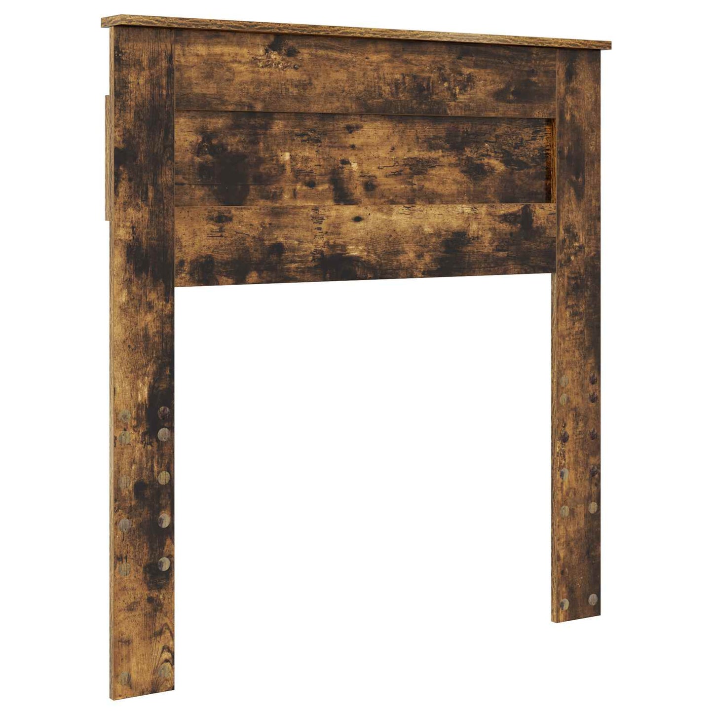 vidaXL Aufbewahrungsbett Geräucherte Eiche 75 x 190 cm Holzwerkstoff