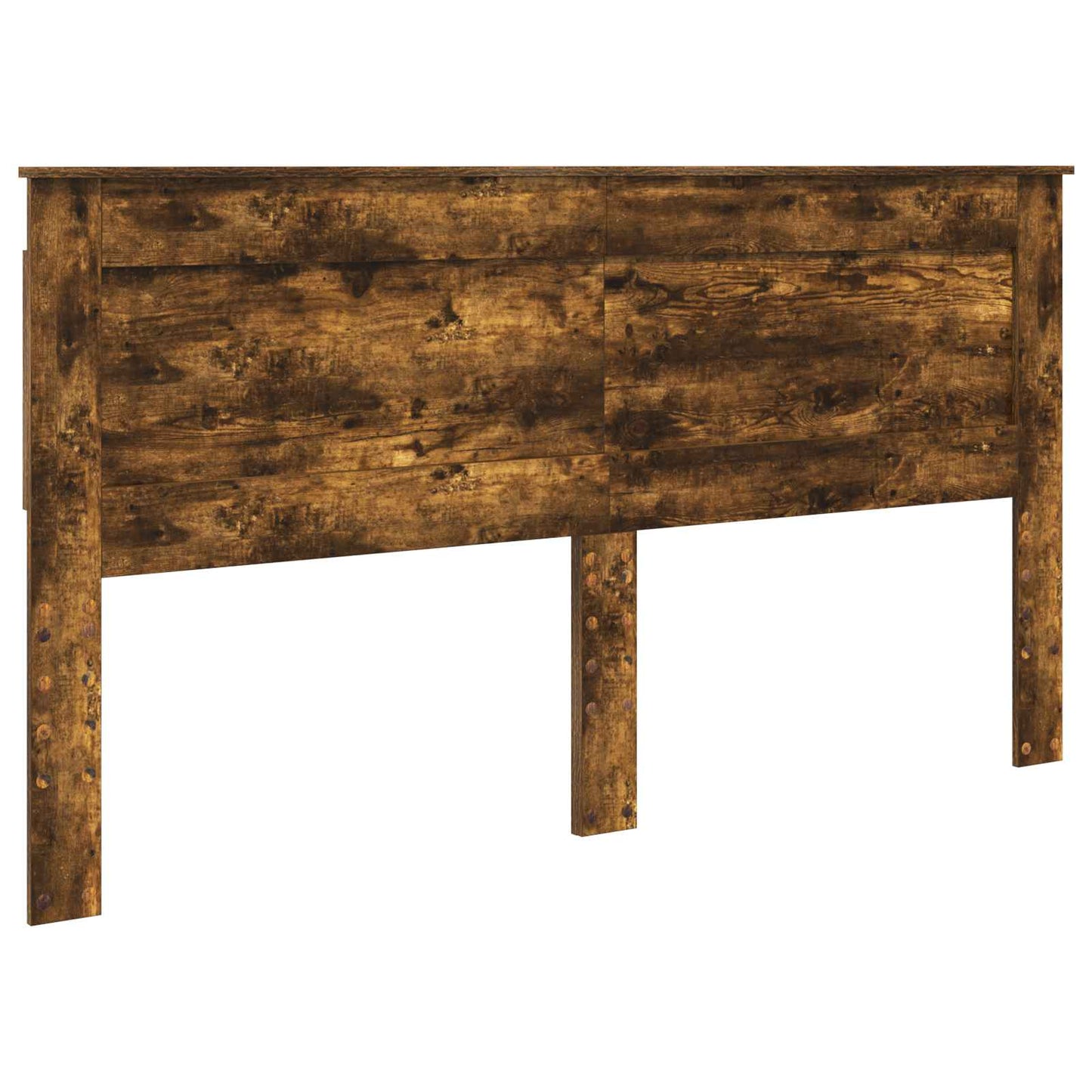 Bettrahmen Geräucherte Eiche 200 x 200 cm Ingenieurs Holz