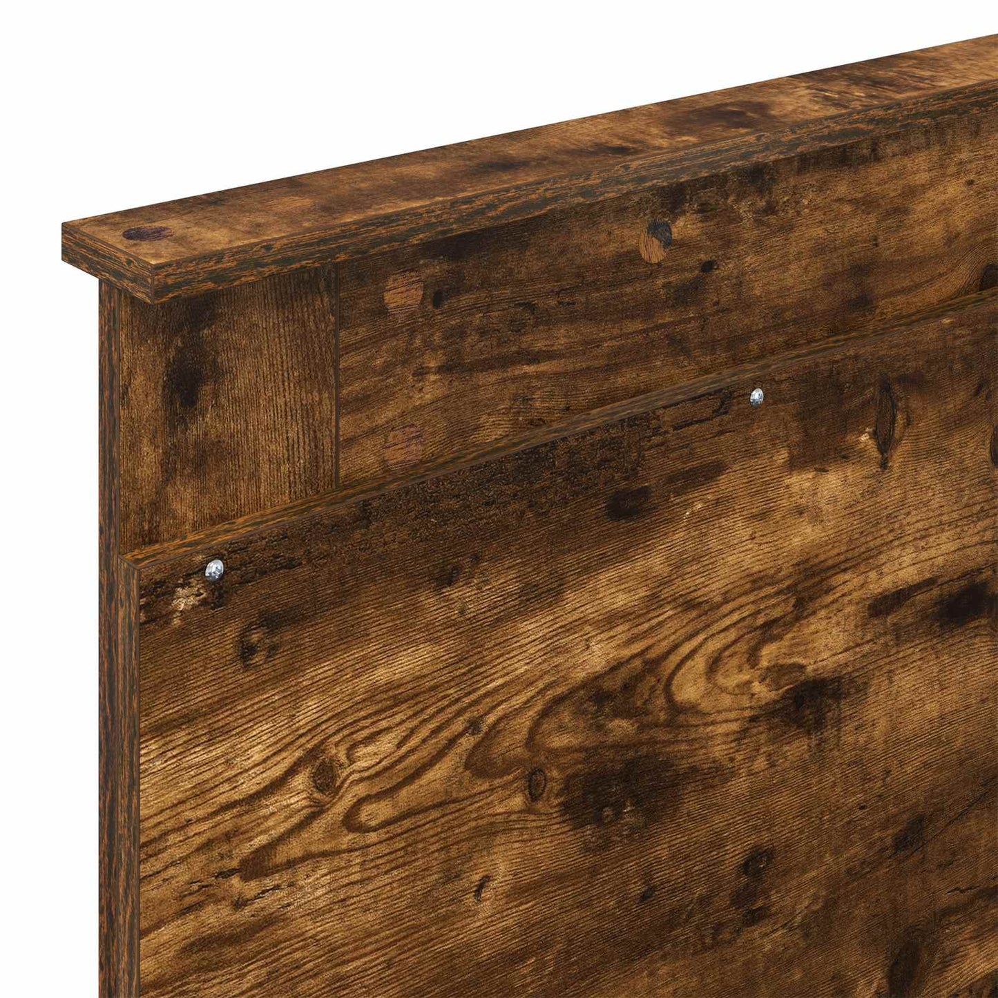 vidaXL Aufbewahrungsbett Geräucherte Eiche 75 x 190 cm Holzwerkstoff