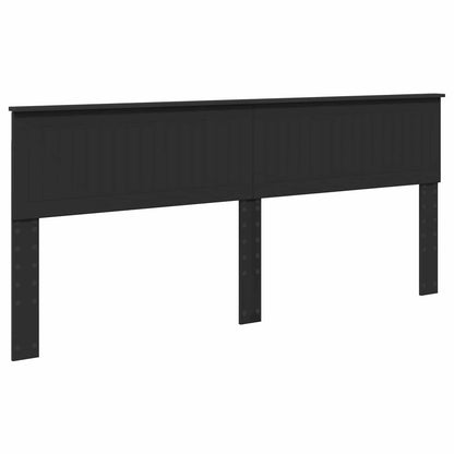 vidaXL Bettrahmen mit Schubladen Schwarz 200 x 200 cm Ingenieurs Holz