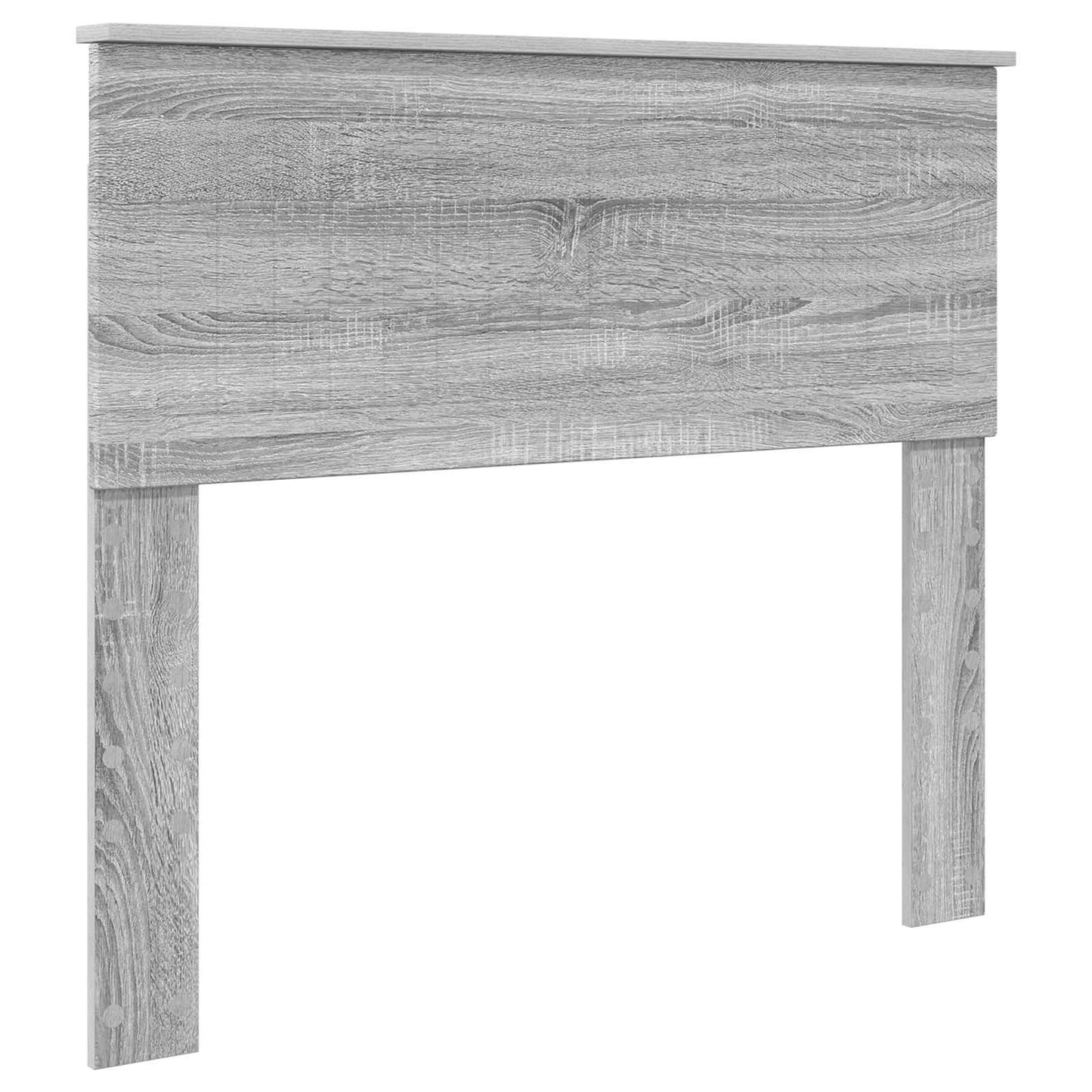 vidaXL Aufbewahrungsbett Graues Sonoma 100 x 200 cm Holzwerkstoff