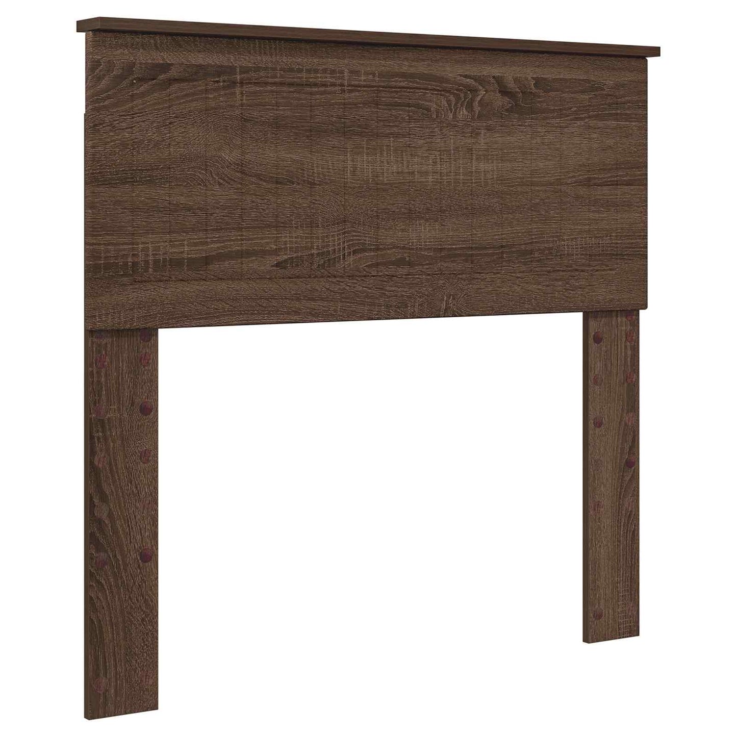 vidaXL Aufbewahrungsbett Braun Eichen-Optik 90 x 190 cm Holzwerkstoff