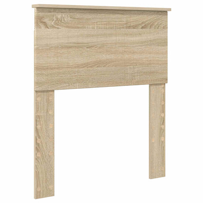 vidaXL Aufbewahrungsbett Sonoma-Eiche 75 x 190 cm Holzwerkstoff