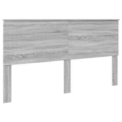 vidaXL Aufbewahrungsbett Graues Sonoma 180 x 200 cm Holzwerkstoff