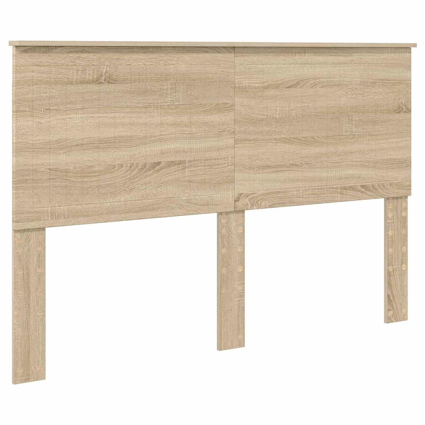 vidaXL Aufbewahrungsbett Sonoma-Eiche 150 x 200 cm Holzwerkstoff