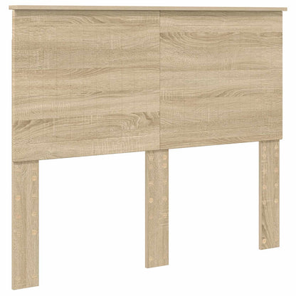 vidaXL Aufbewahrungsbett Sonoma-Eiche 120 x 200 cm Holzwerkstoff