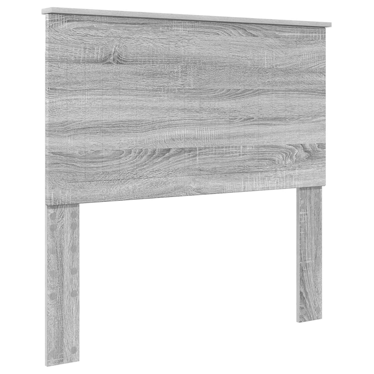 vidaXL Cadre de lit Gris Sonoma 100 x 200 cm Bois d'ingénierie