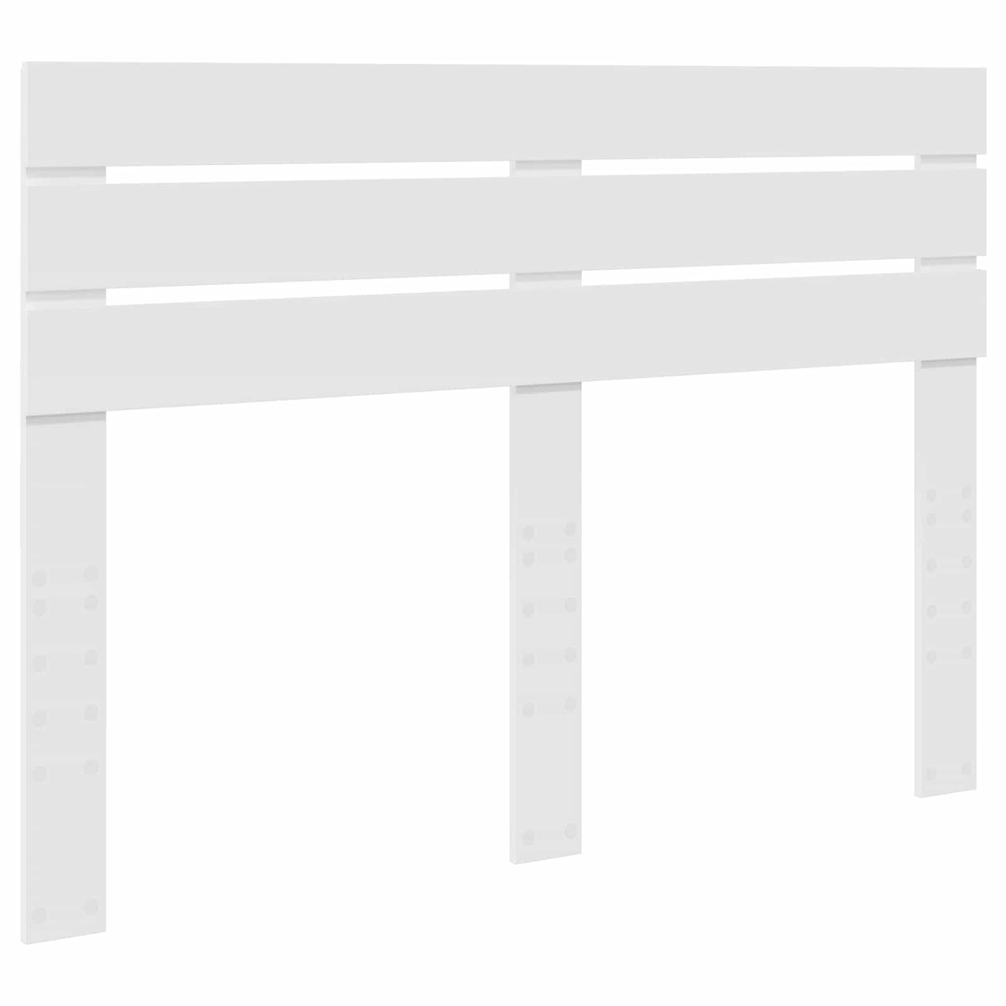 Bettrahmen mit Schubladen Weiß 160 x 200 cm Ingenieurs Holz