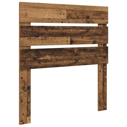 vidaXL Bettrahmen Altholz 90 x 190 cm Massives Kiefernholz