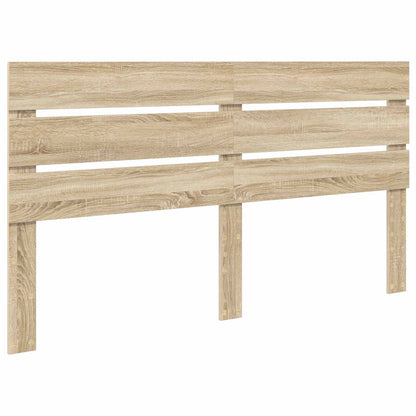 vidaXL Aufbewahrungsbett Sonoma-Eiche 160 x 200 cm Holzwerkstoff