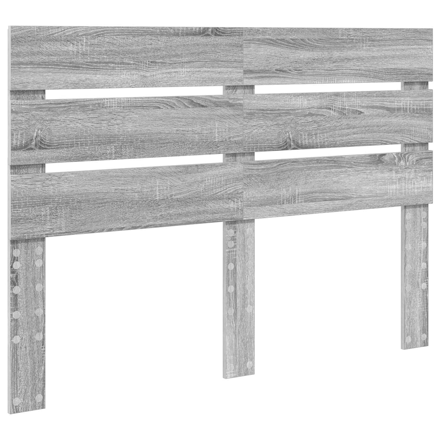 vidaXL Aufbewahrungsbett Graues Sonoma 140 x 200 cm Holzwerkstoff