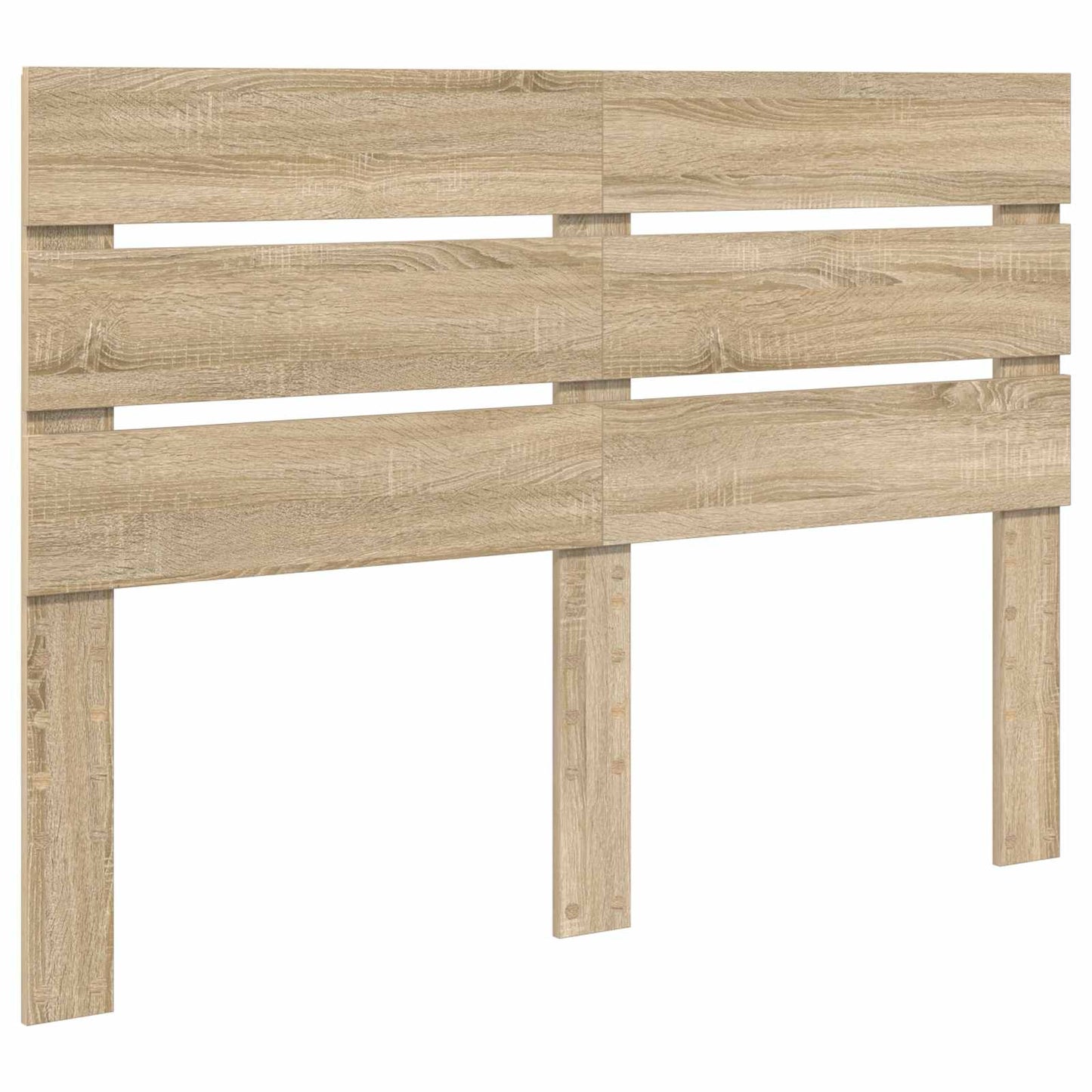 vidaXL Aufbewahrungsbett Sonoma-Eiche 140 x 190 cm Holzwerkstoff