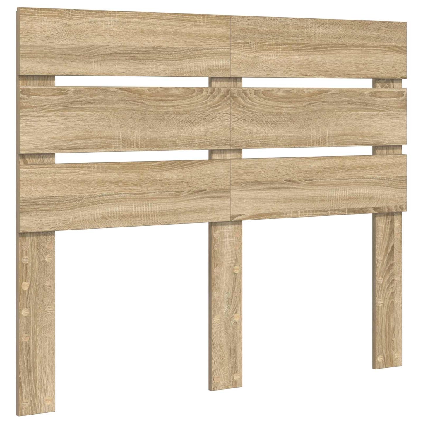 vidaXL Aufbewahrungsbett Sonoma-Eiche 120 x 200 cm Holzwerkstoff