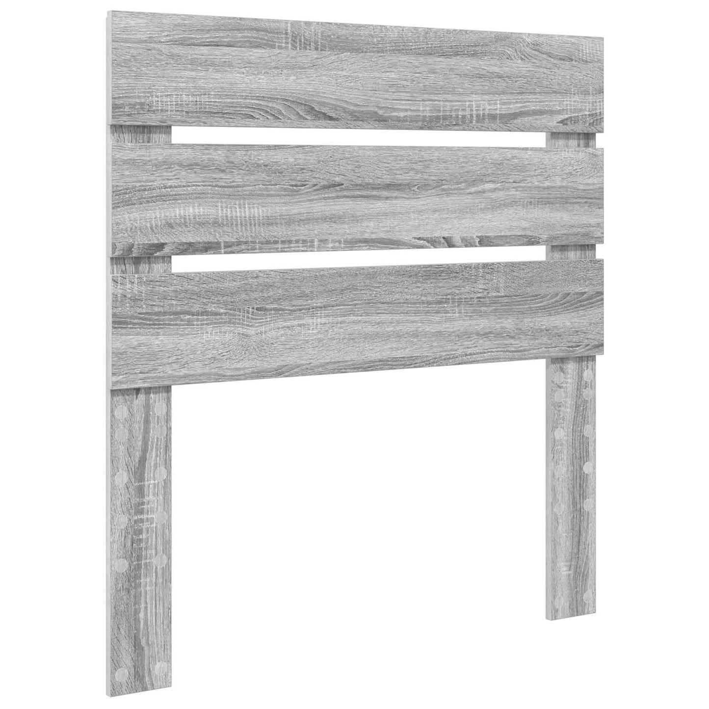 vidaXL Aufbewahrungsbett Graues Sonoma 90 x 200 cm Holzwerkstoff