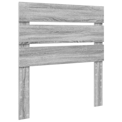 vidaXL Aufbewahrungsbett Graues Sonoma 90 x 190 cm Holzwerkstoff