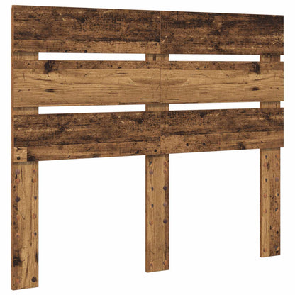 vidaXL Bettrahmen mit Schubladen Altholz 120 x 190 cm Holzwerkstoff