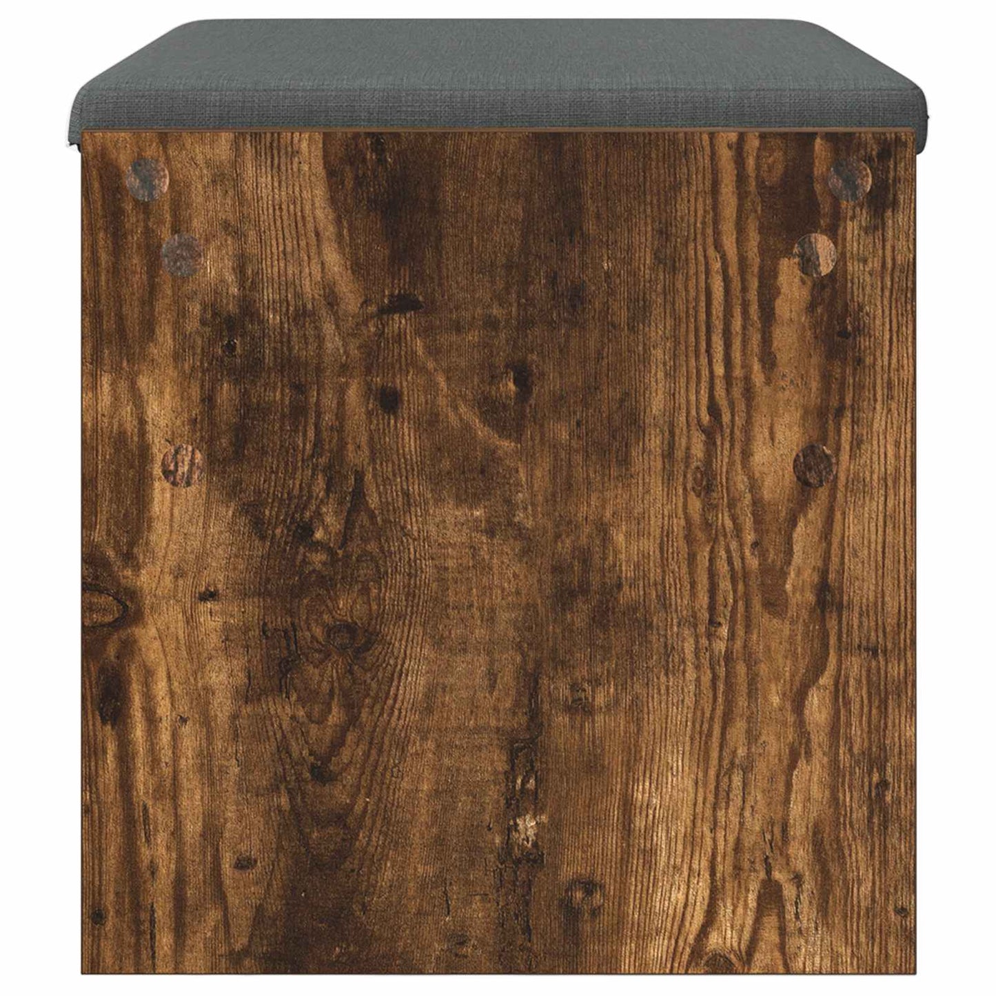 Flurbank mit Kissen Geräucherte Eiche 63 x 38 x 40 cm
