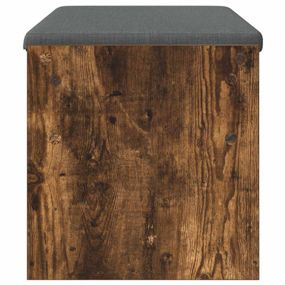 Flurbank mit Kissen Geräucherte Eiche 83 x 38 x 40 cm