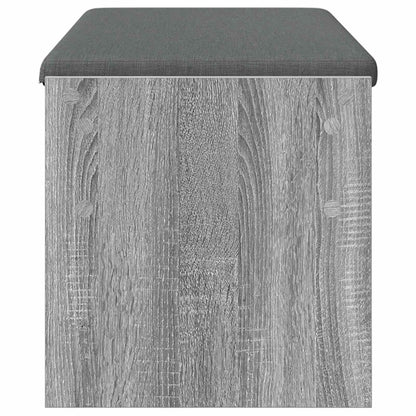 Flurbank mit Kissen Graues Sonoma 103 x 38 x 40 cm