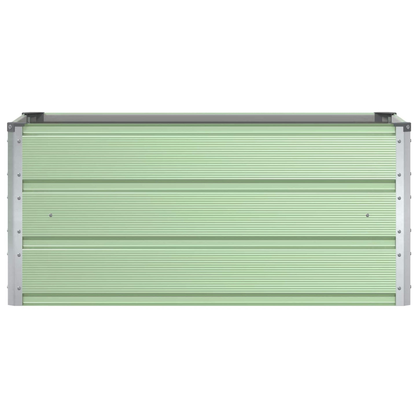 vidaXL Pflanzkübel Pastellgrün 100 x 50 x 45 cm Verzinkter Stahl