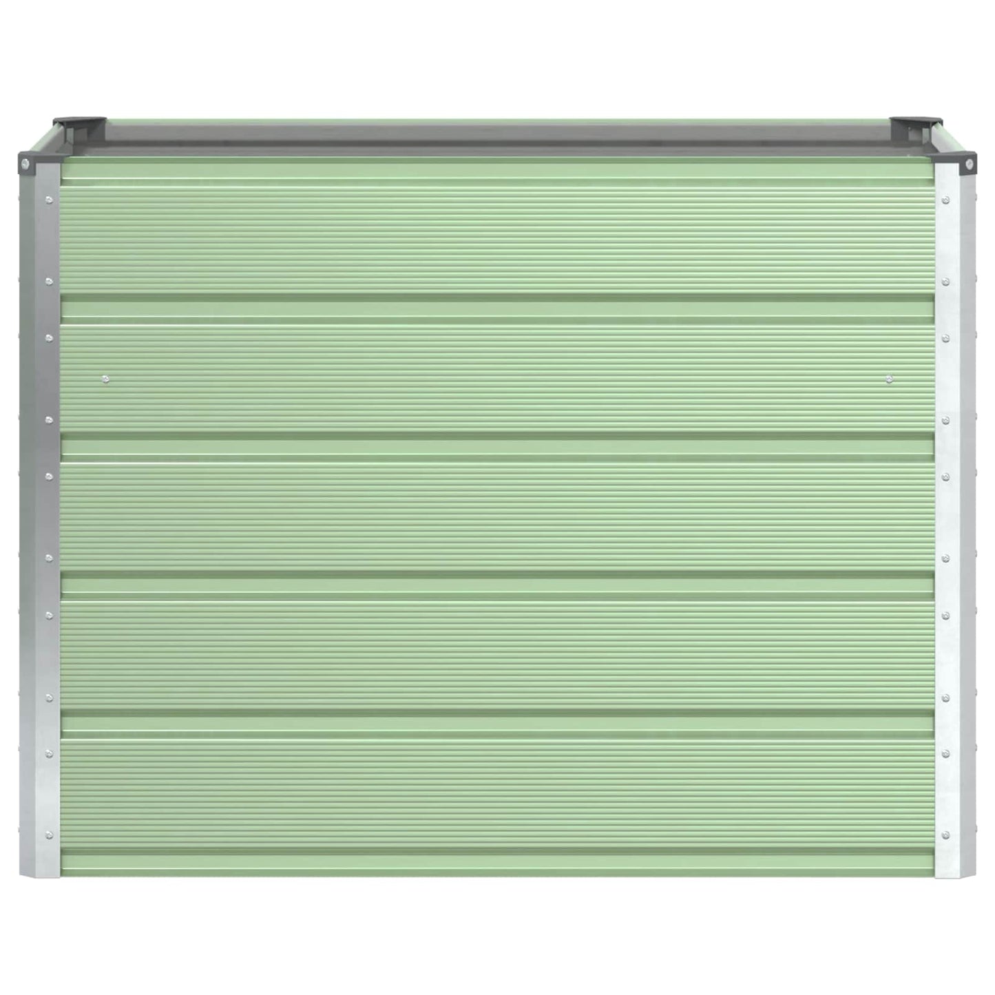 vidaXL Pflanzkübel Pastellgrün 480 x 50 x 45 cm Verzinkter Stahl