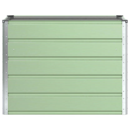 vidaXL Pflanzkübel Pastellgrün 480 x 50 x 45 cm Verzinkter Stahl