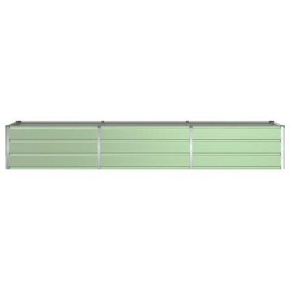 vidaXL Pflanzkübel Pastellgrün 480 x 50 x 45 cm Verzinkter Stahl
