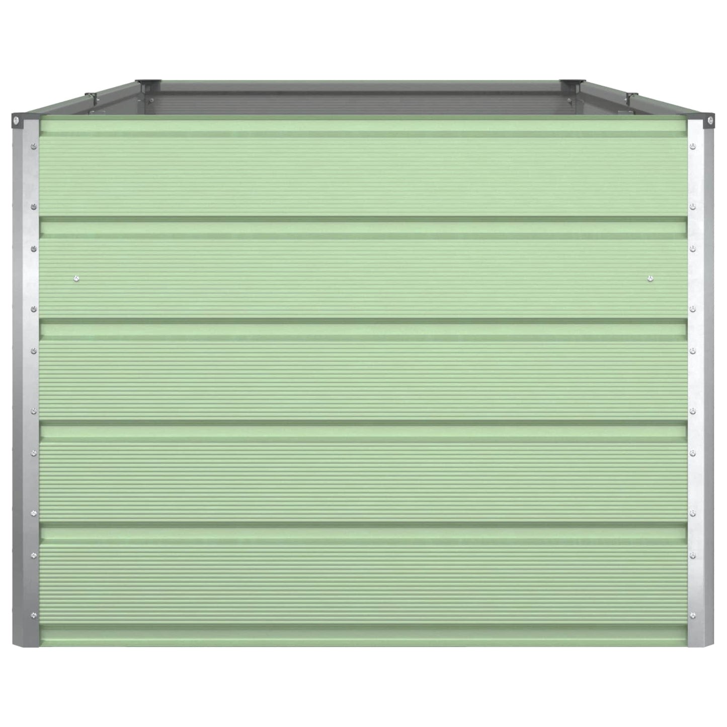 vidaXL Pflanzkübel Pastellgrün 195 x 100 x 45 cm Verzinkter Stahl