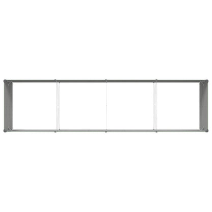 vidaXL Pflanzkübel Pastellgrün 195 x 100 x 45 cm Verzinkter Stahl