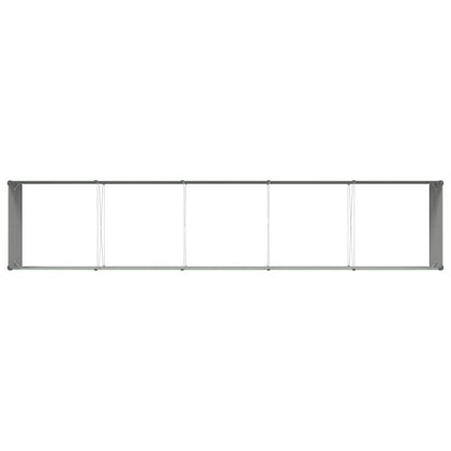 vidaXL Pflanzkübel Pastellgrün 195 x 100 x 45 cm Verzinkter Stahl