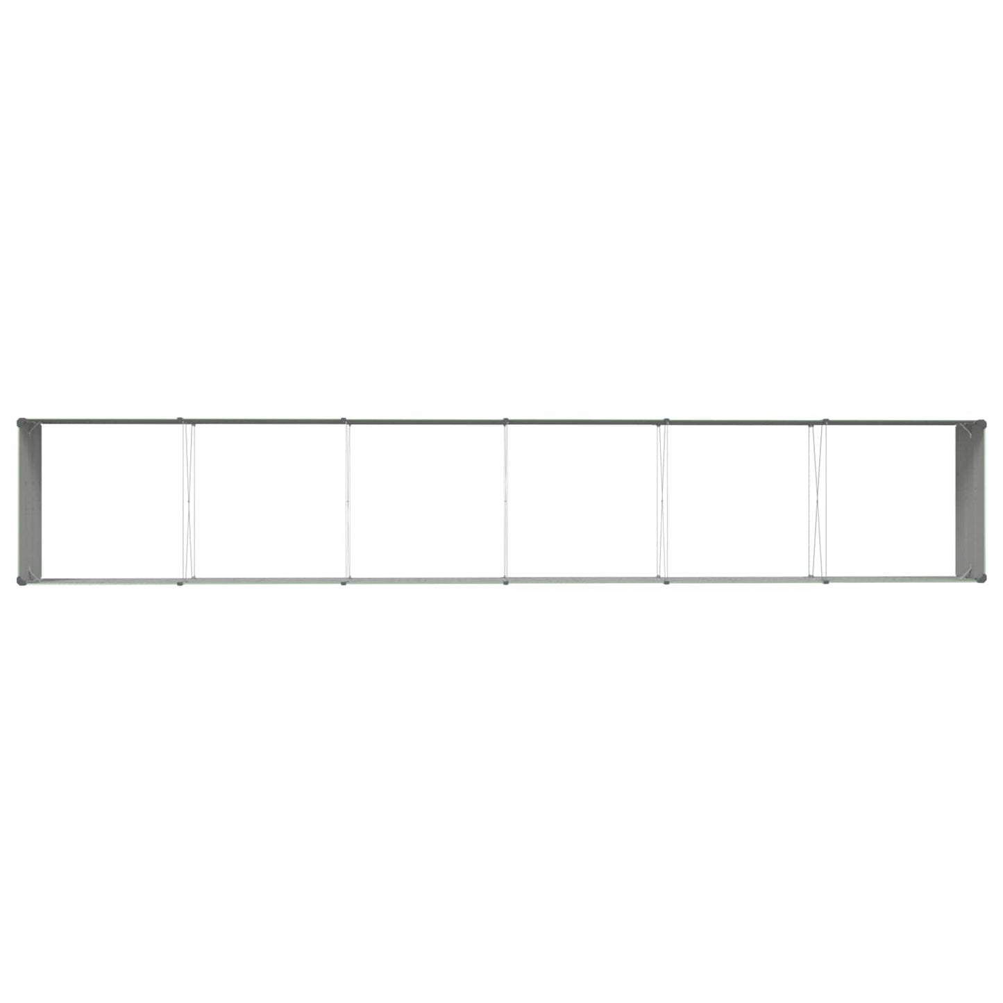 vidaXL Pflanzkübel Pastellgrün 195 x 100 x 45 cm Verzinkter Stahl