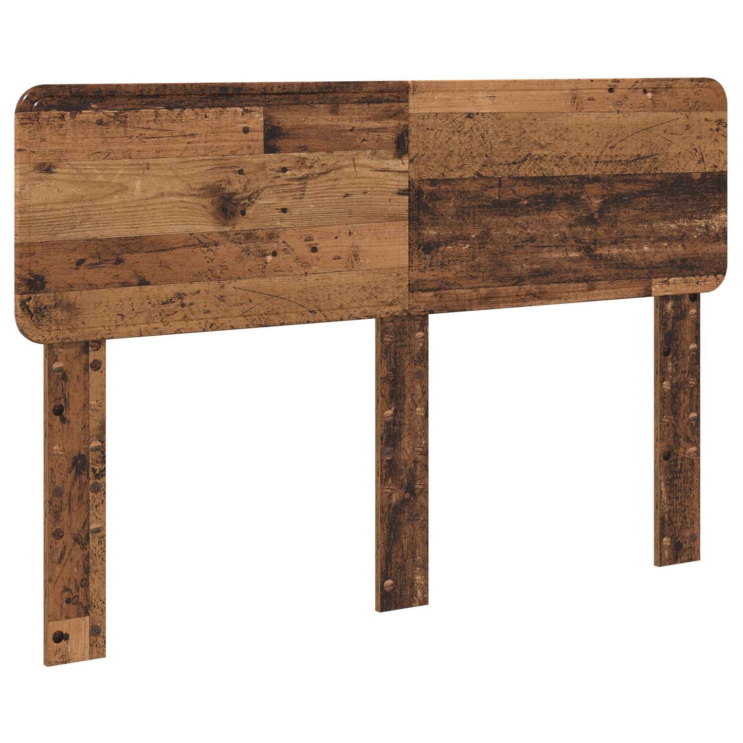 vidaXL Bettrahmen Altholz 140 x 190 cm Massives Kiefernholz