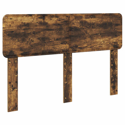 vidaXL Bettrahmen Geräucherte Eiche 150 x 200 cm Holzwerkstoff